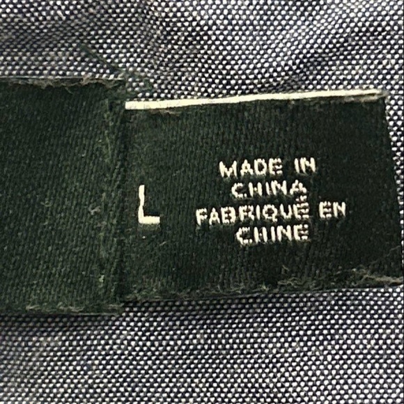 Polo by Ralph Lauren Black Button Down Shirt - Picture 2 of 5